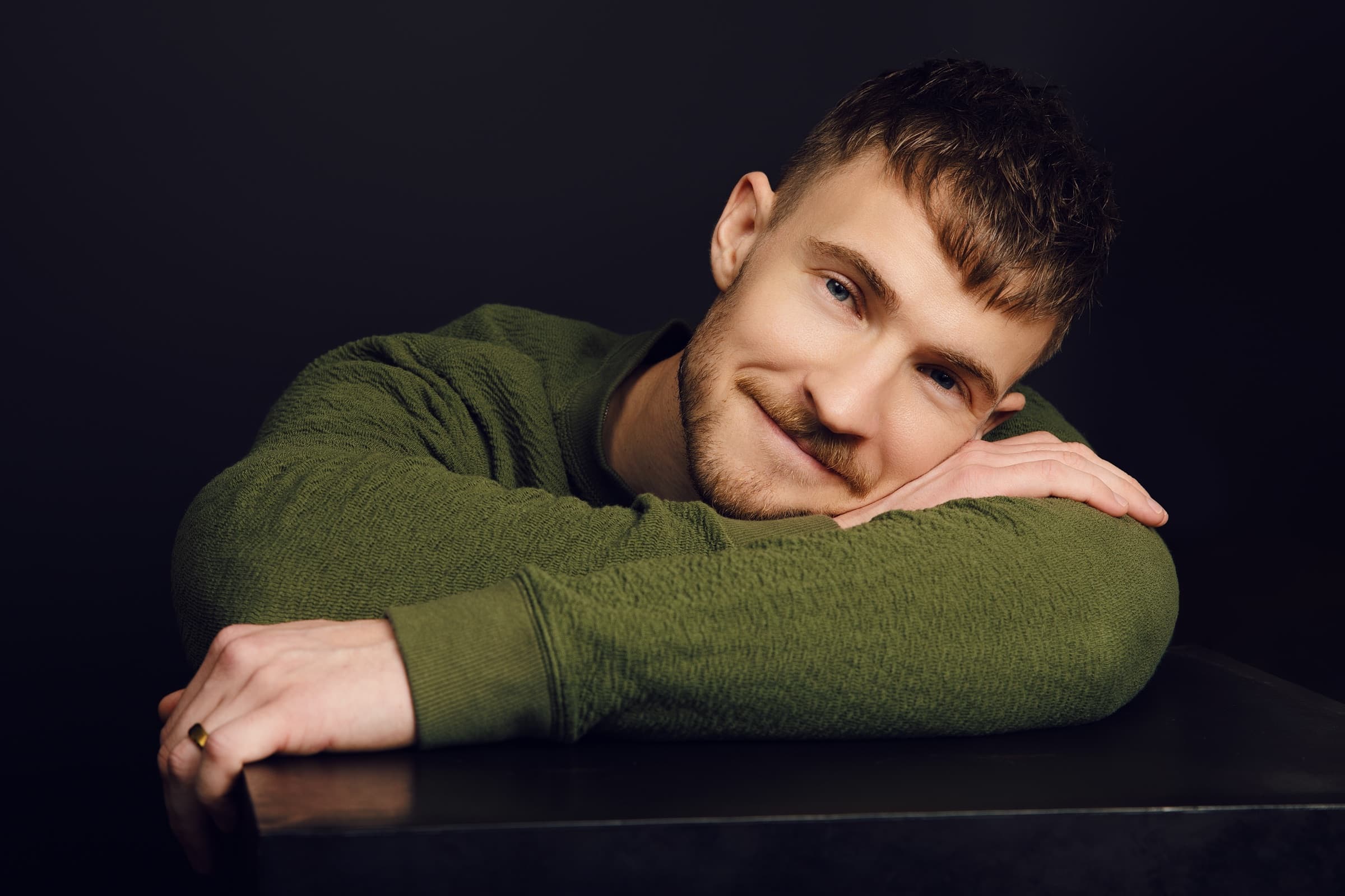 Editorial portrait of Aidan Wharton.